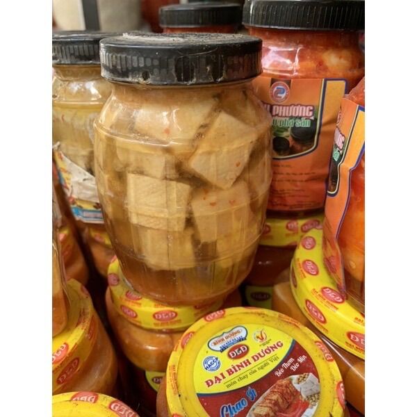 Chao con ngựa bay nắp đen hủ 430gr