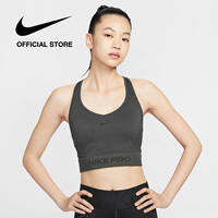 [HÀNG MỚI VỀ] Áo tank top Nữ Nike Pro Seamless Women's Dri-FIT Cropped Tank Top - DARK SMOKE GREY