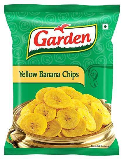 Garden - Yellow Banana Chips - Chuối sấy Ấn Độ