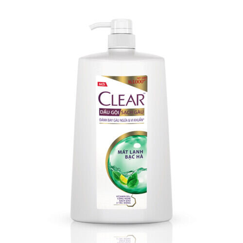 DẦU GỘI ĐẦU CLEAR BẠC HÀ 1.4KG