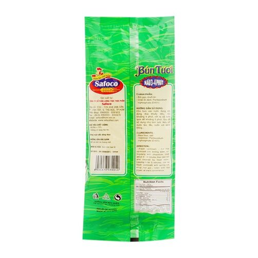 3 GÓI BÚN TƯƠI SAFOCO LOẠI 300GR