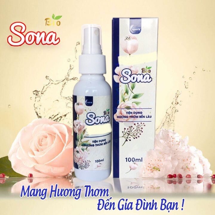Combo 5 chai xả vải khô sona 100ml