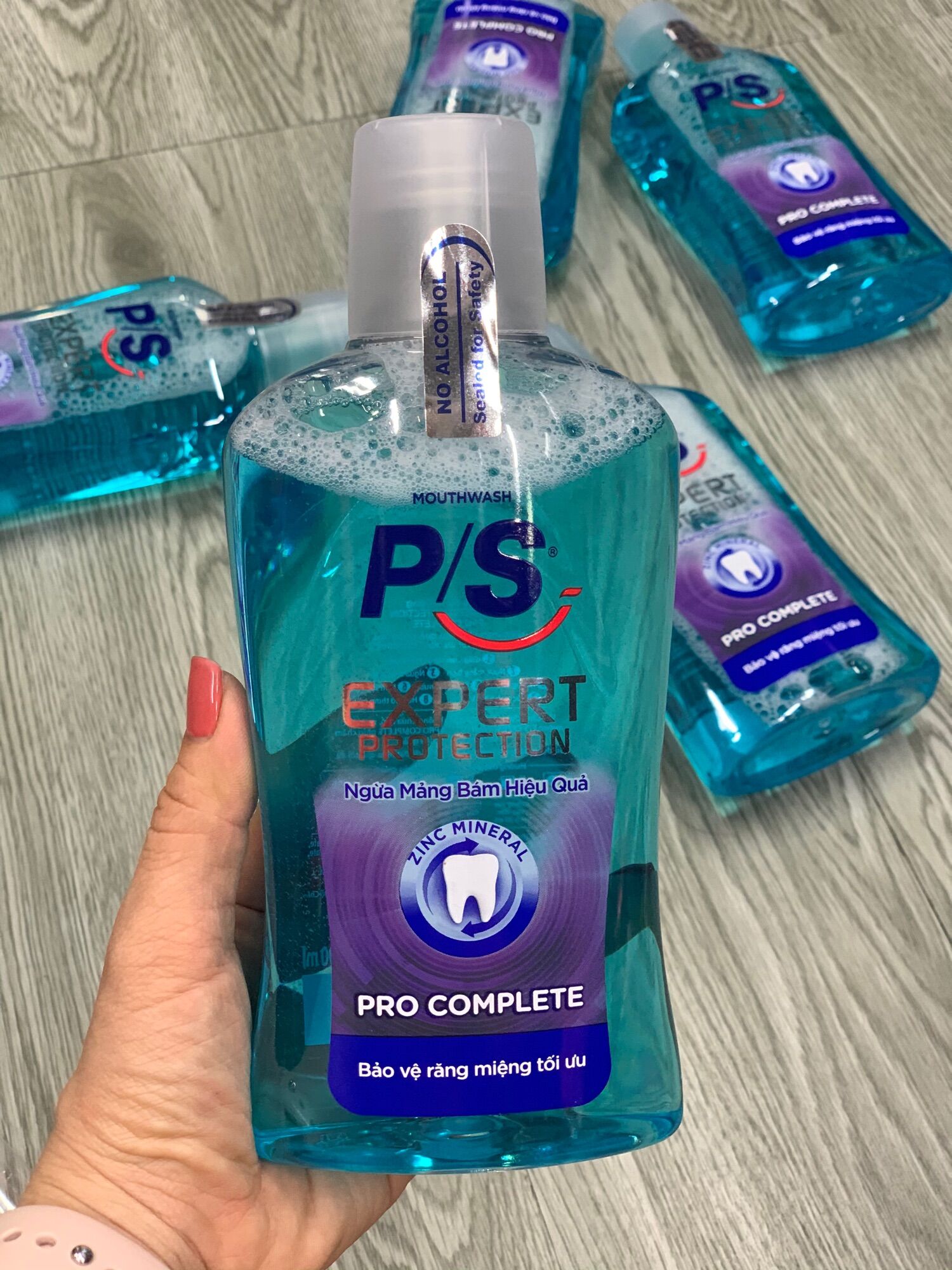 Nước Súc Miệng PS Pro Complete 500ml, 300ml