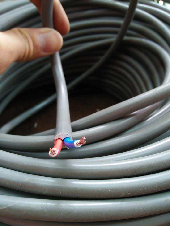Dây điện đôi 2 lớp vỏ 2x1.0 dây đôi 2x1.5 , 2x2.5 , 2x4.0 , 2x6.0