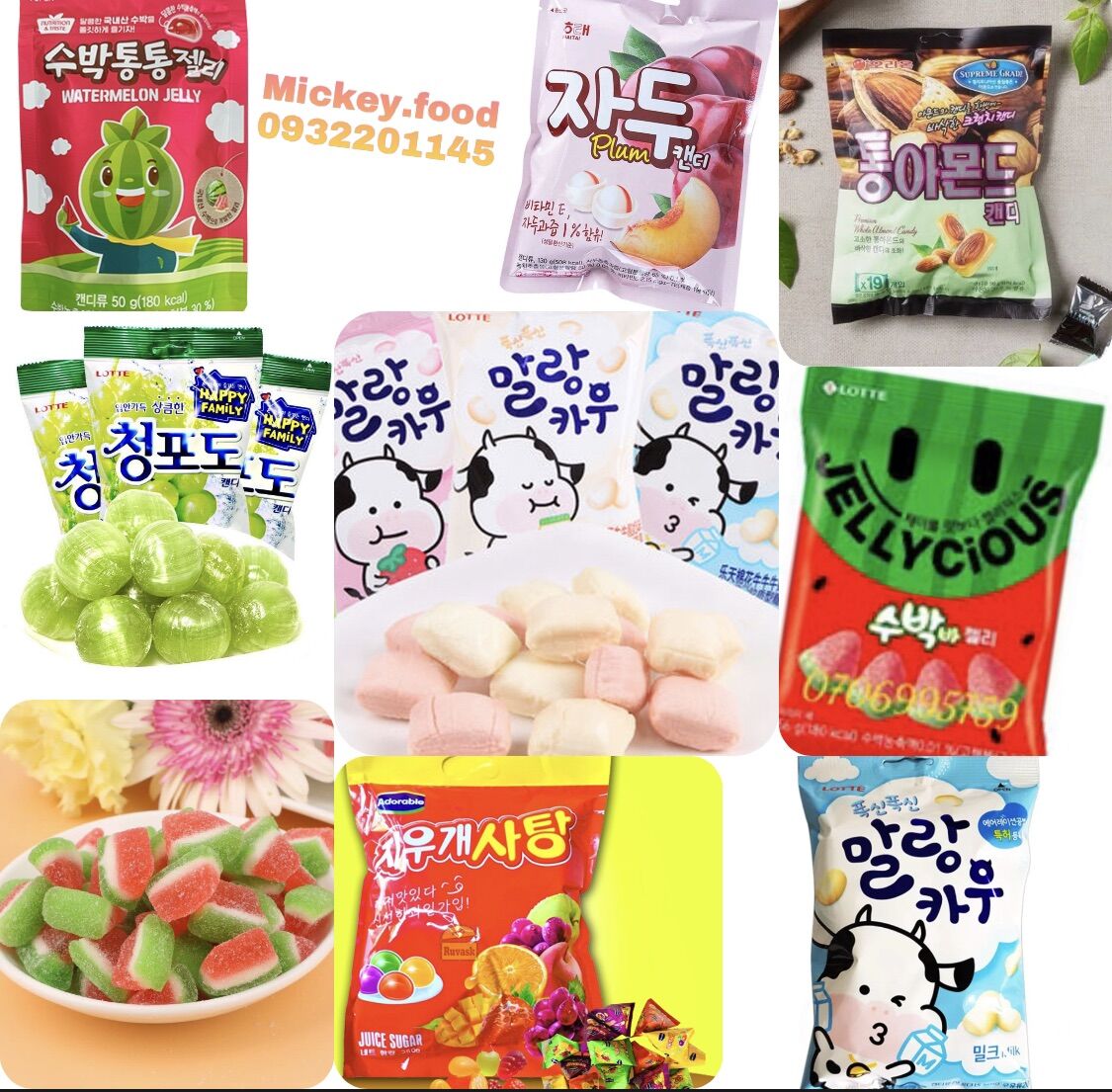 Kẹo Mận Haitai 130gram/ Túi Hàn quốc