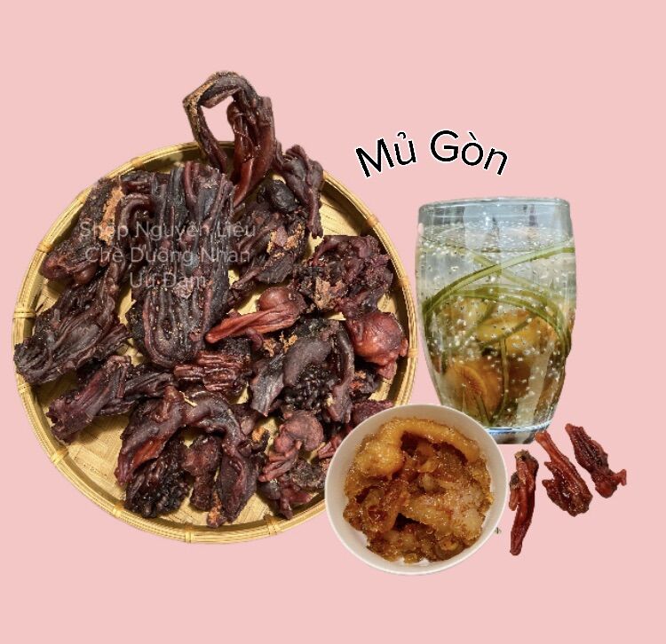 Mủ Gòn khô thiên nhiên nguyên chất - 1kg Mủ Gòn thiên nhiên
