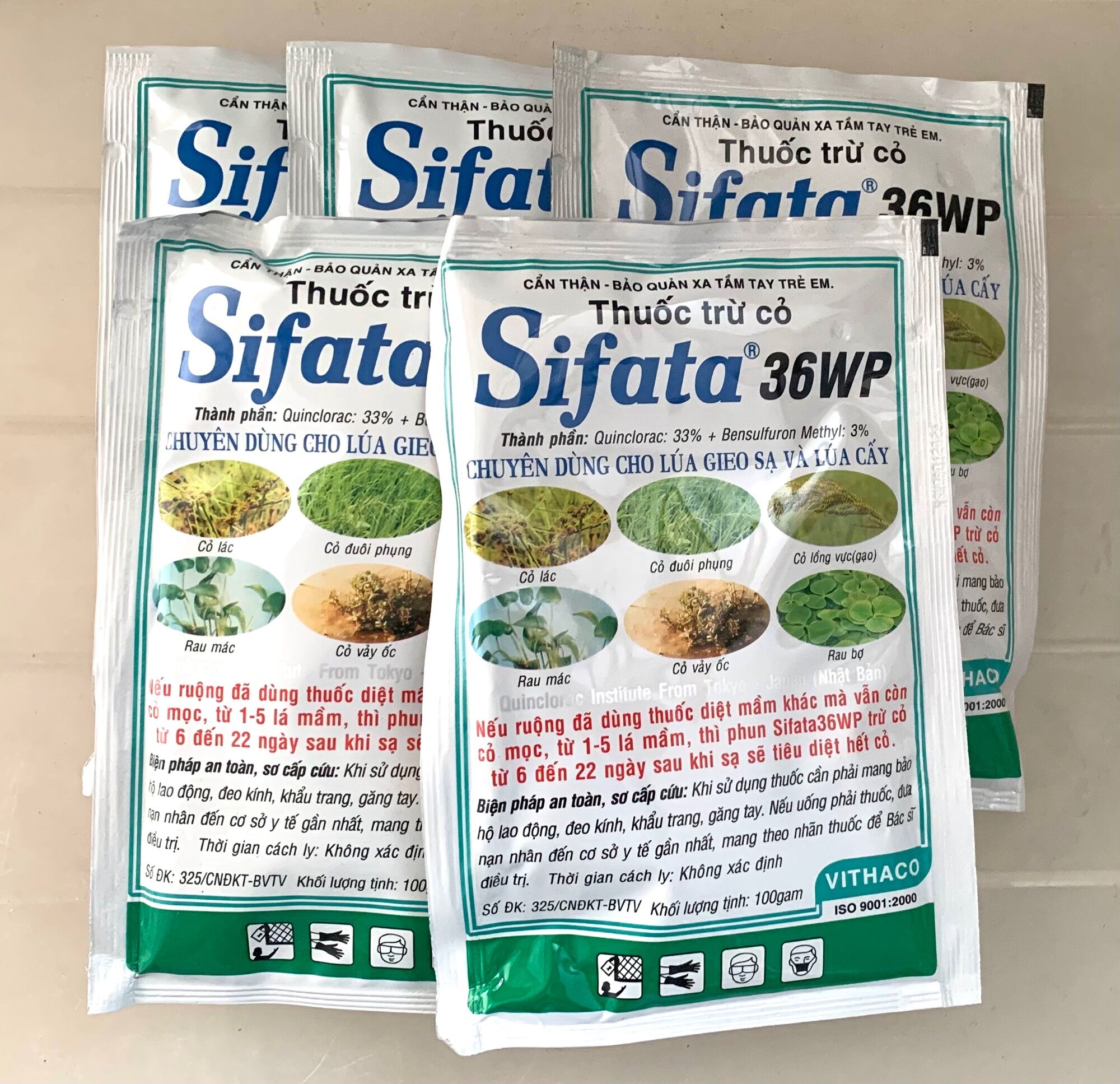 THUỐC TRỪ CỎ SIFATA 30WP GÓI 100g - CHUYÊN DÙNG CHO LÚA GIEO SẠ VÀ LÚA CẤY