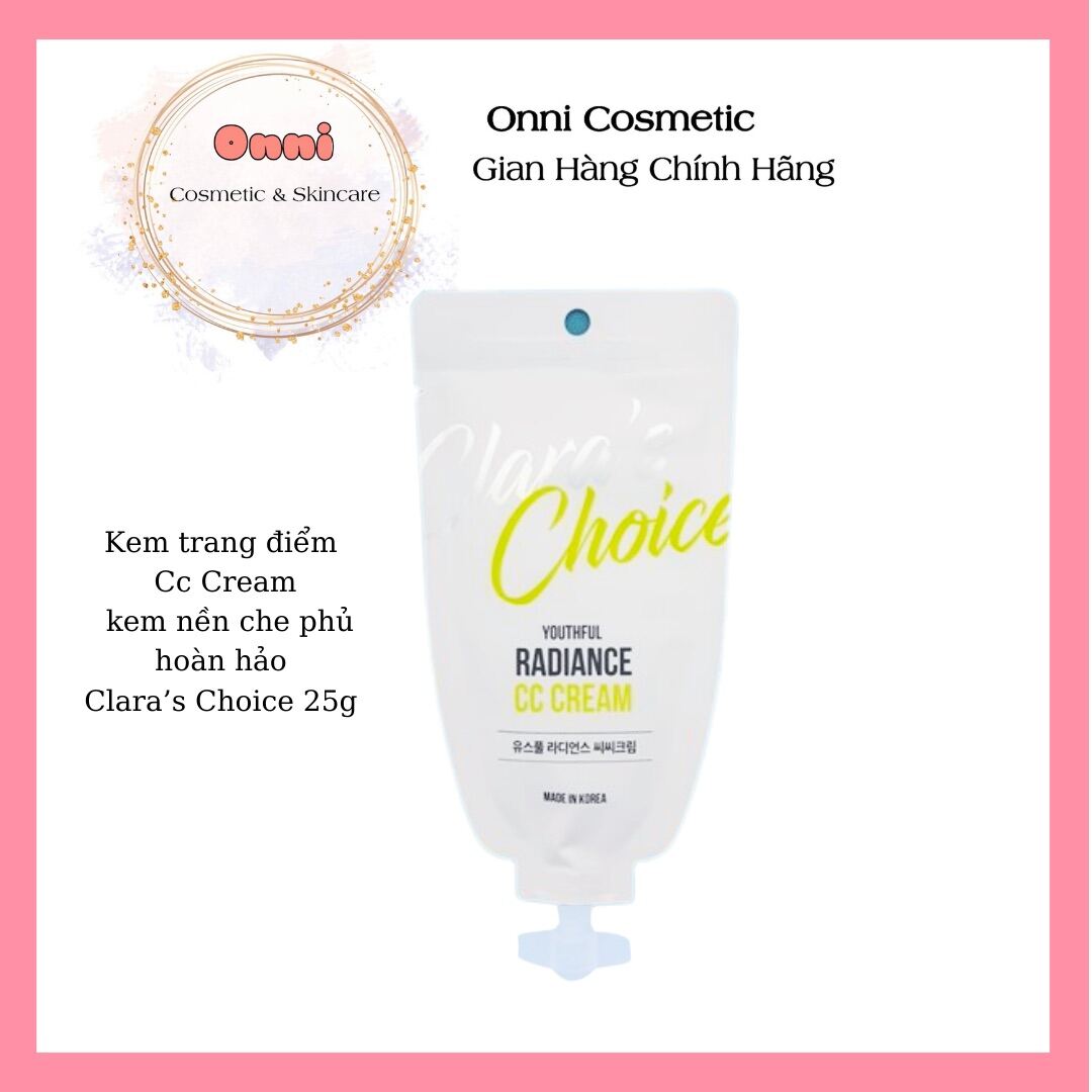 Kem Nền Cc Cream Clara’s Choice Veraclara