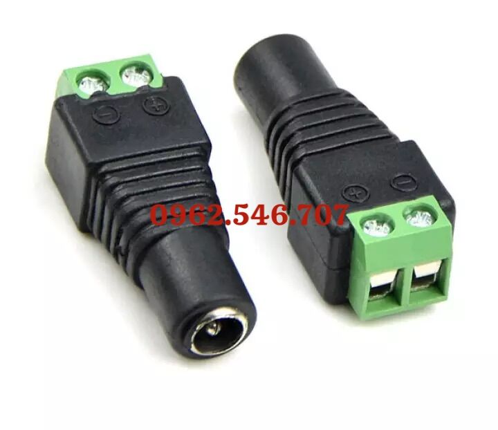 Jack DC nối nguồn cái 5.5*2.1mm