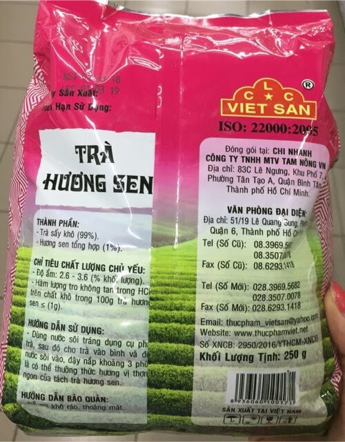 Trà Hương Sen VIET SAN 250g
