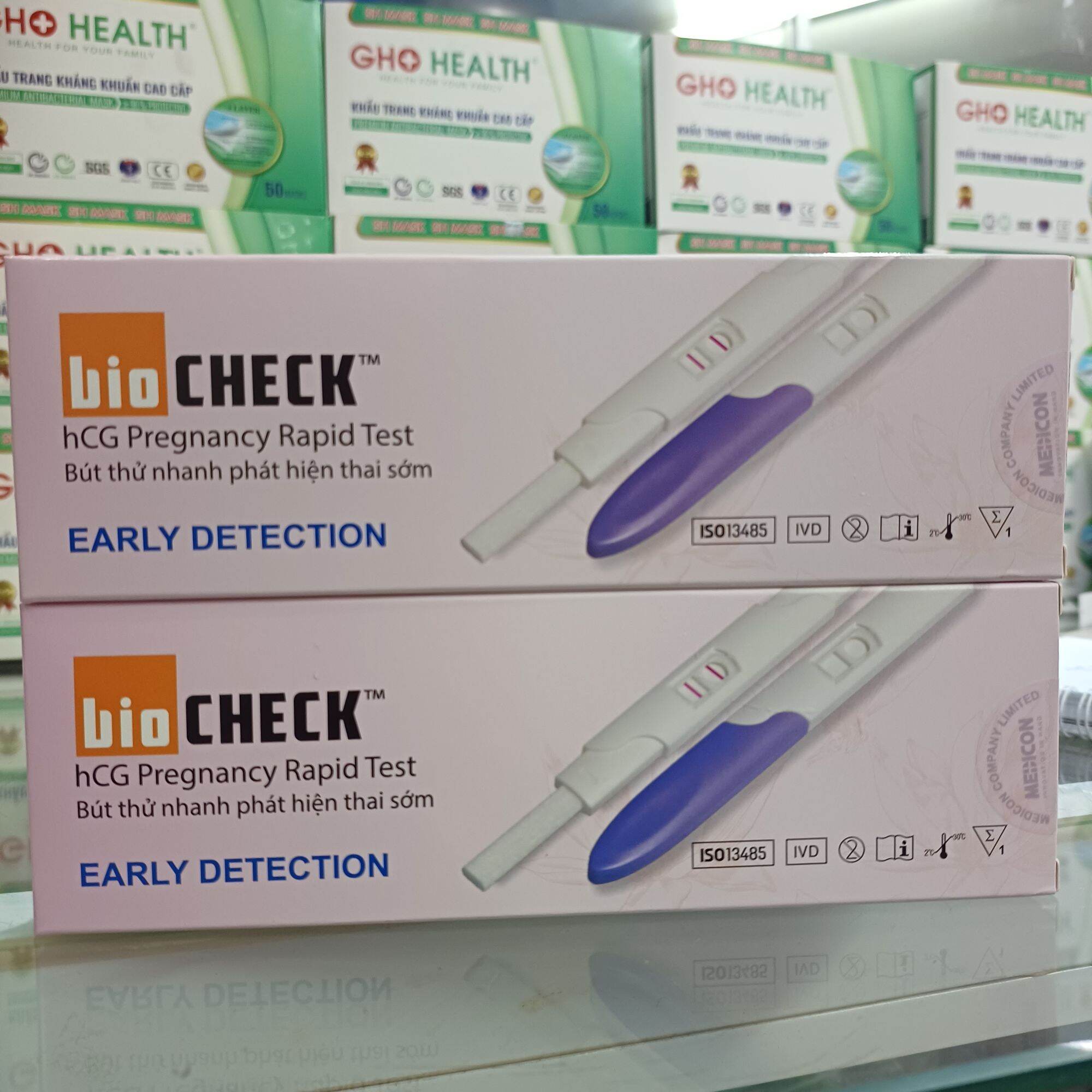 Bút thử nhanh phát hiện thai sớm bio check