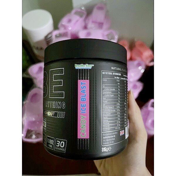 (Hàng KHÔNG VÓN 100%) Tăng Sức Mạnh Tập Luyện Pre-Workout ABE (30 Lần Dùng)