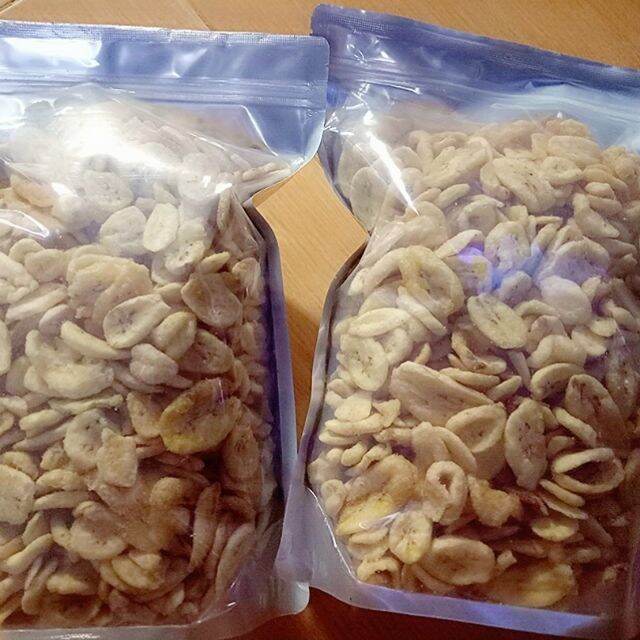 500gr chuối sấy khô tự nhiên 100% hàng vụn giòn ngon