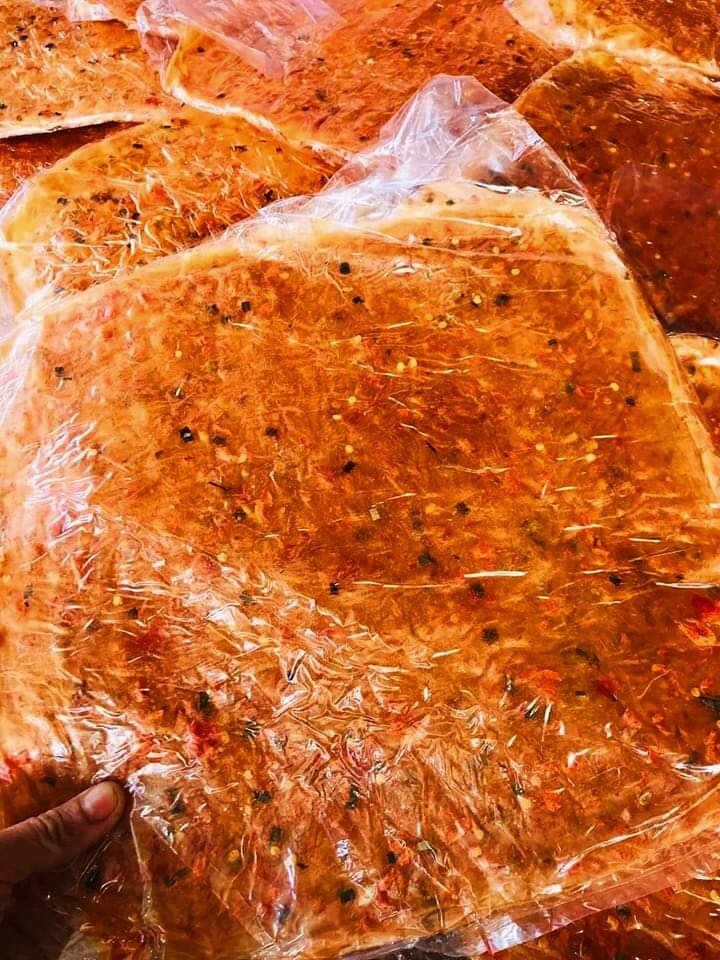Bánh Tráng Dẻo Tôm - Dẻo ớt Cay 500gr