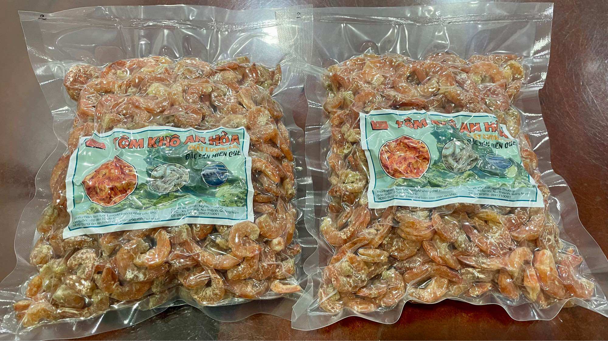 500gr tôm khô ngon ngọt (loại 2)