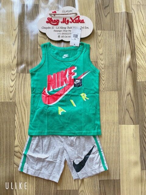 Bộ ba lỗ bé trai Nike xuất khẩu
