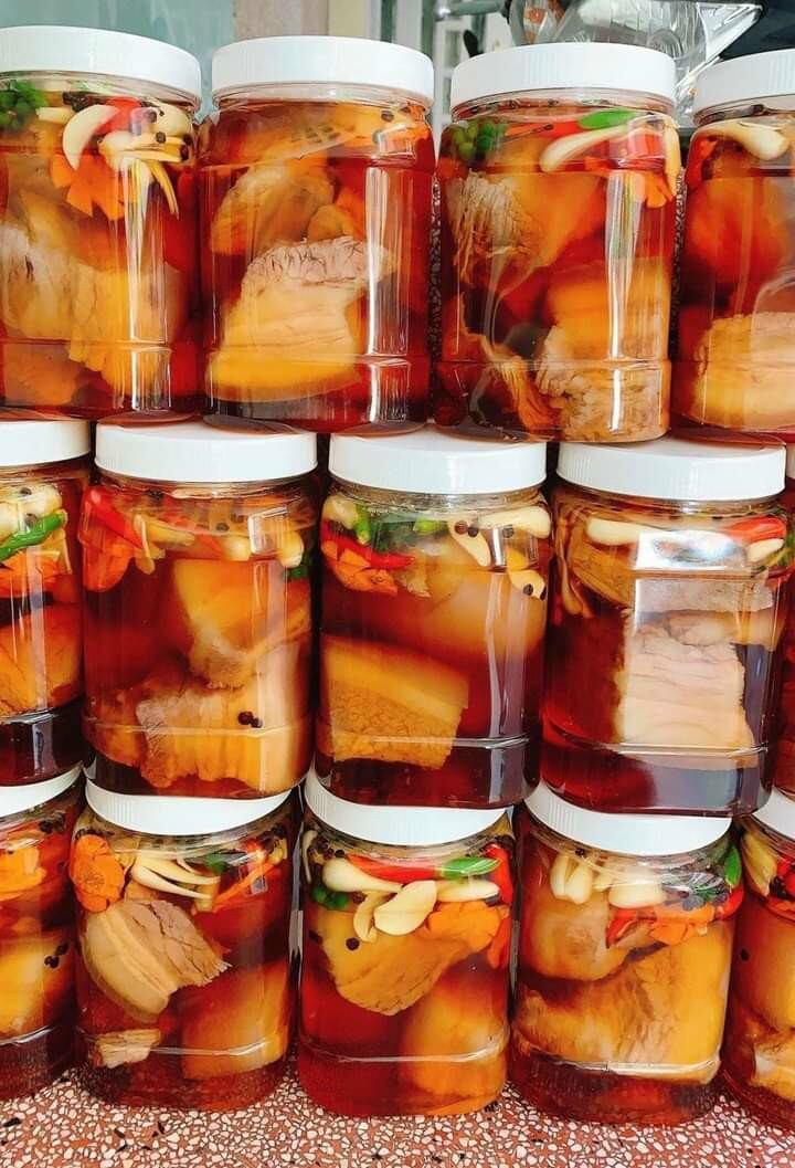 Thịt heo ngâm nước mắm
