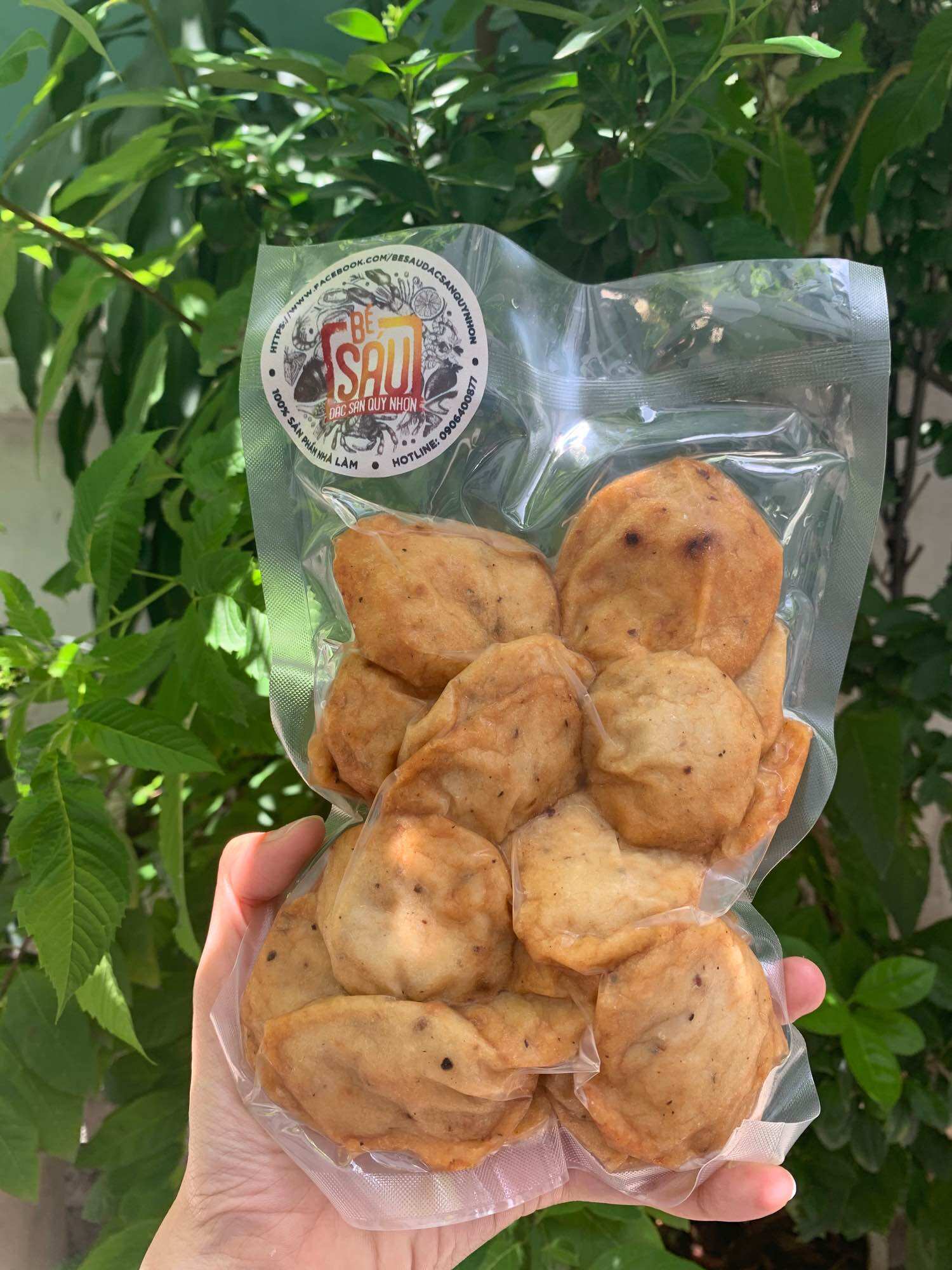 Chả cá chiên Quy Nhơn miếng nhỏ 500gr (Ship hoả tốc HCM) chả cá ngon