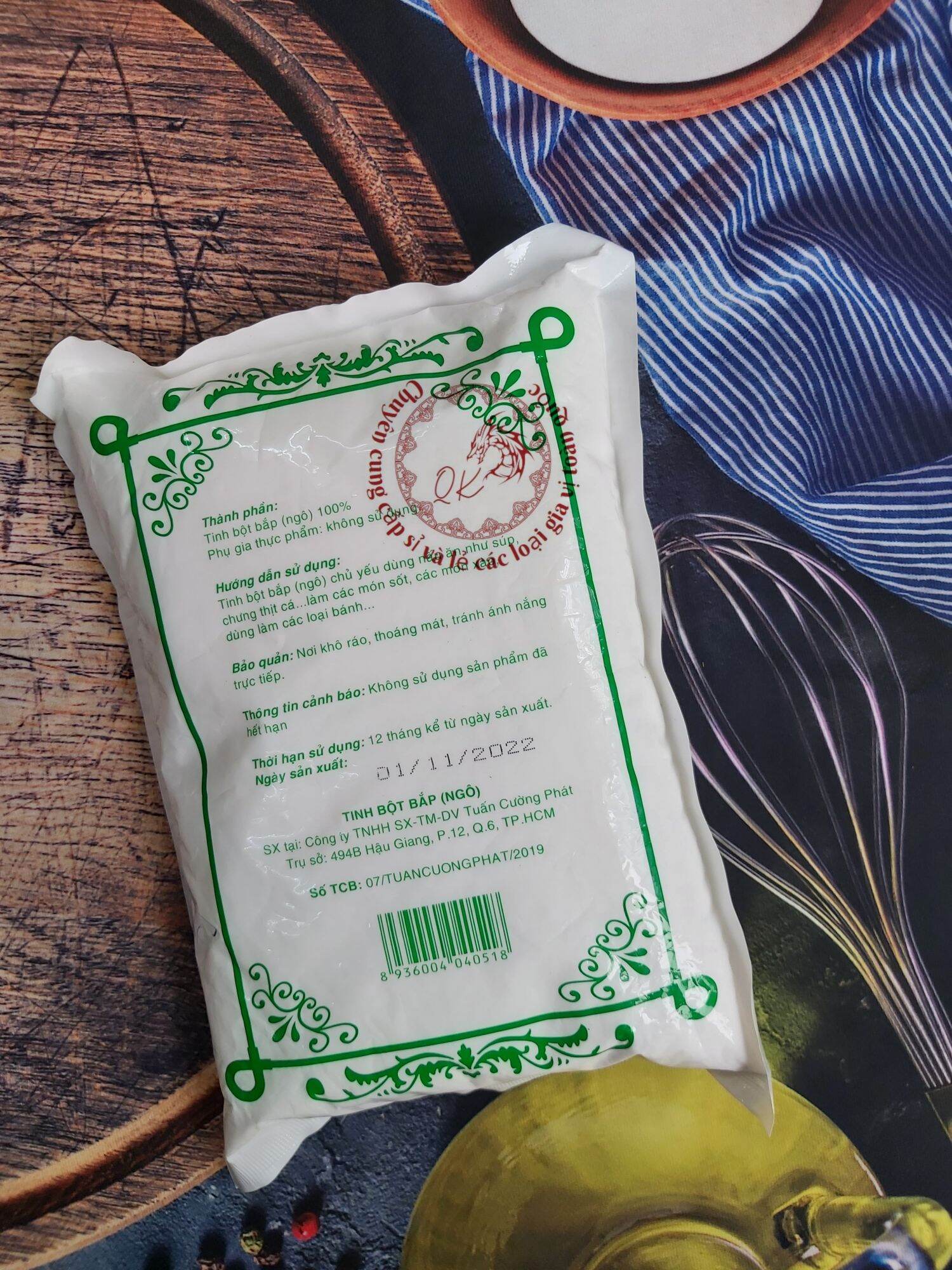 Bột bắp Hàn Quốc 500gr
