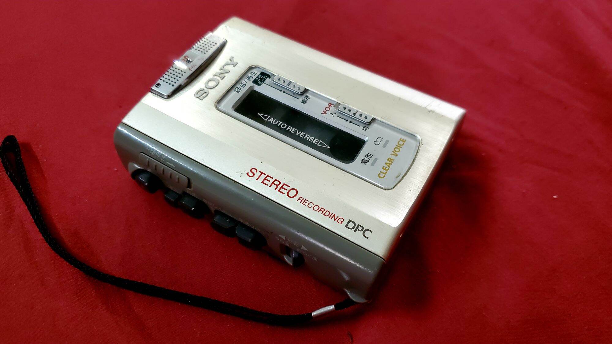 Cassette mini Sony TCS-600 Stereo Auto Reverse