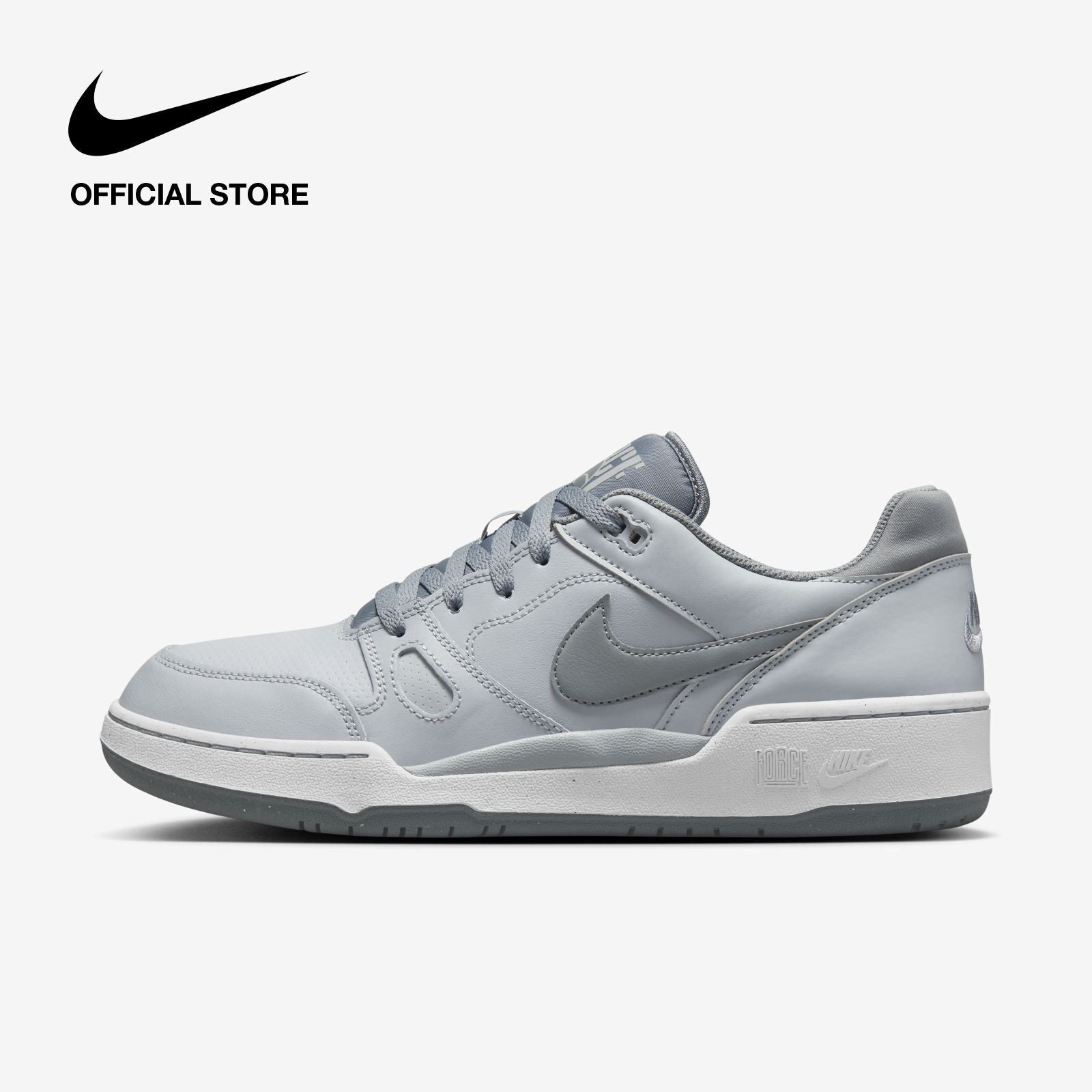 [15 - 17.6|VOUCHER 35% & MUA 3 GIẢM 10%] Giày Nike Men's Full Force Low Shoes - Wolf Grey