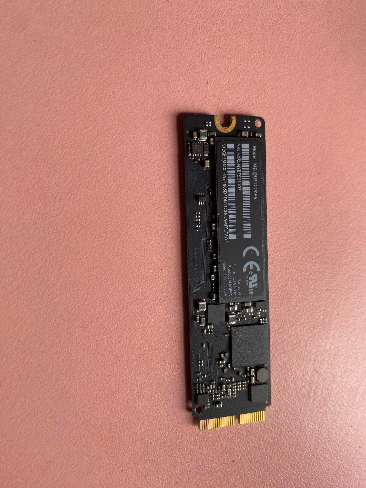 Ổ cứng ssd 512gb tháo máy macb00k lắp được các đời 2013-2015