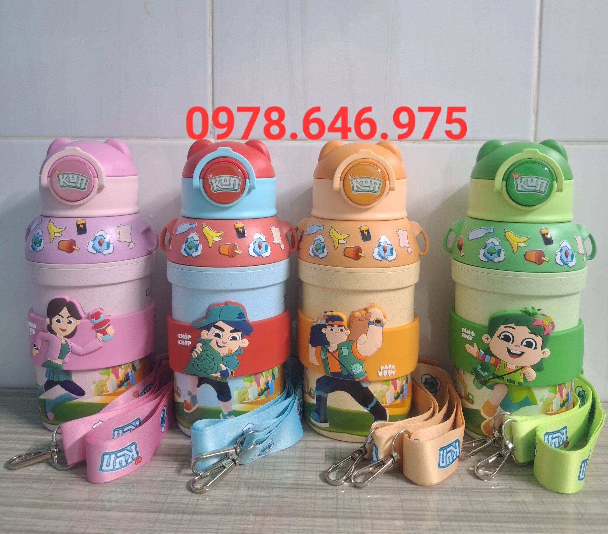 Bình Kun vô cực - Hàng khuyến mãi từ sữa Kun