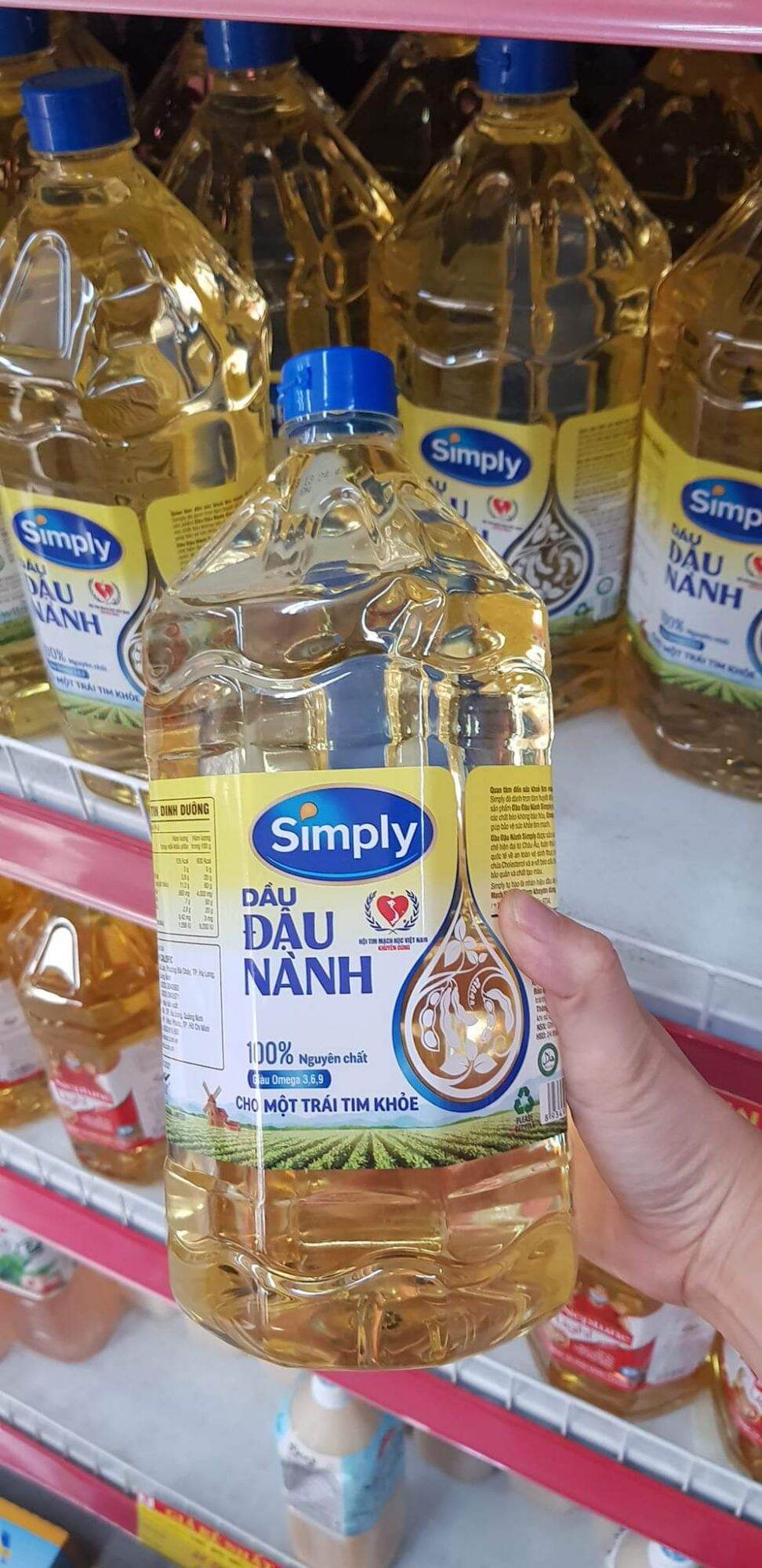 DẦU ĐẬU NÀNH SIMPLY 2L
