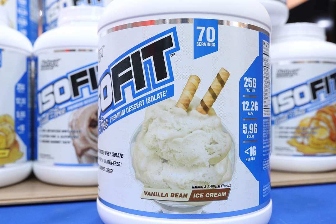 Nutrex ISOFIT - Whey Protein tinh khiết đẳng cấp nhất cho gymer