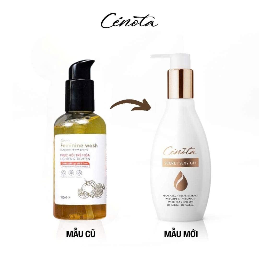 DUNG DỊCH VỆ SINH CENOTA MẪU MỚI 180ml