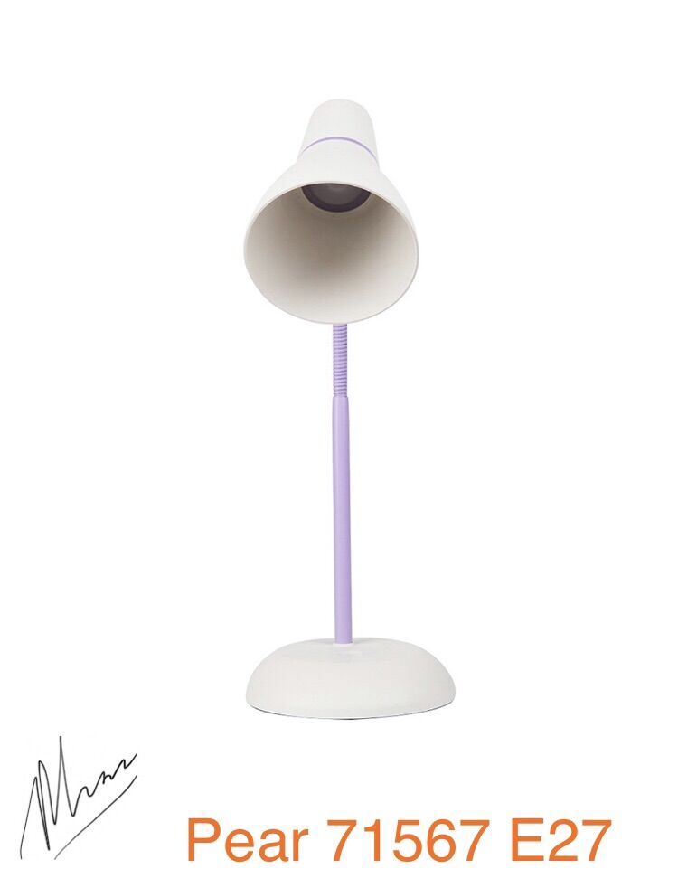Đèn bàn Pear 71567 sử dụng bóng đui E27 (Bao gồm bóng Led Bulb Mycare 6w) [Philips chính hãng]