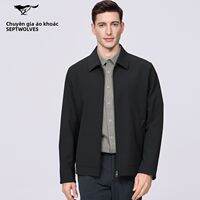 SEPTWOLVES | Áo Khoác Nam Chống Tĩnh Điện Twill TR