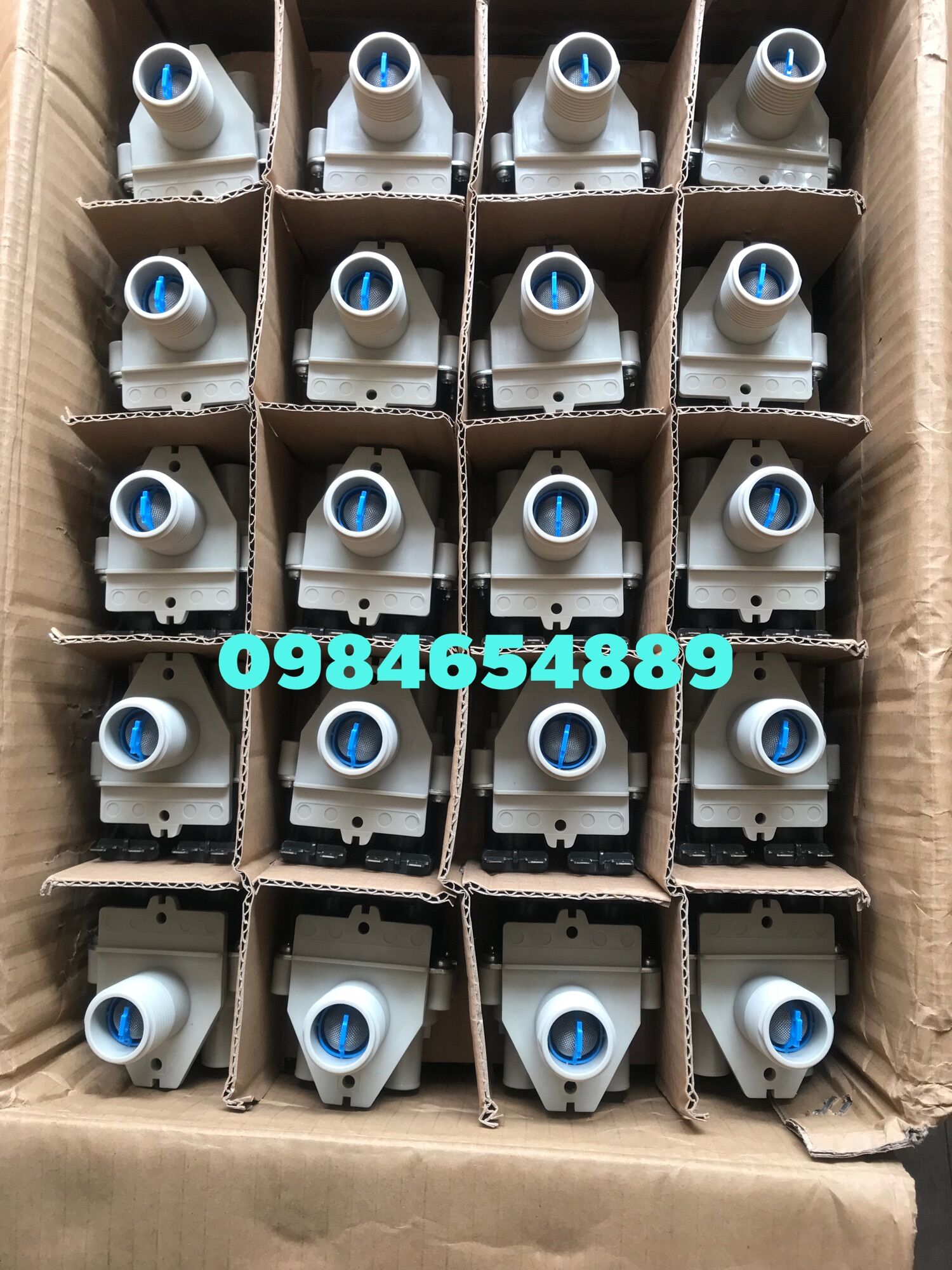 Van Cấp Nước Máy Giặt Sanyo ( Cấp Đôi - Chính Hãnh 100% )