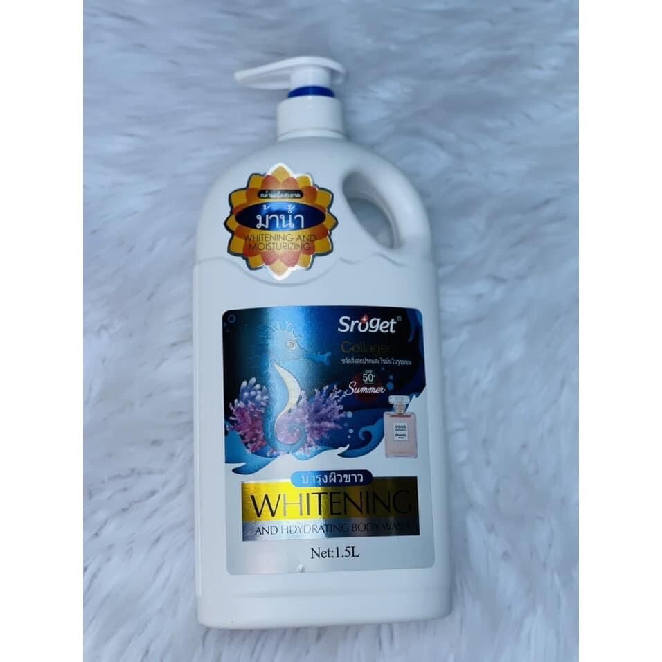 🌾 Sữa tắm Cá ngựa (Sroget Collagen) cao cấp Thái Lan