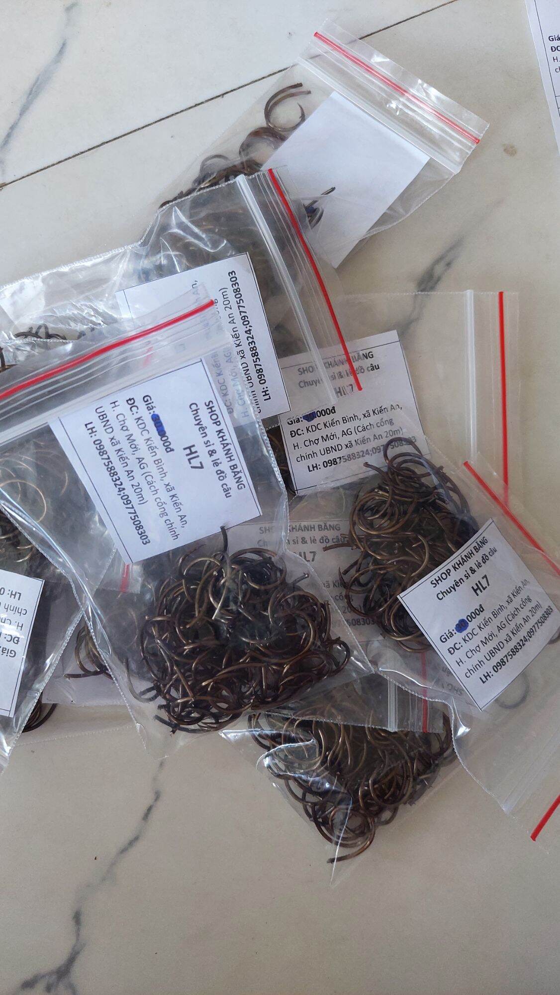 LƯỠI CÂU CẮM ẾCH CÁ LÓC HL 7 THÉP