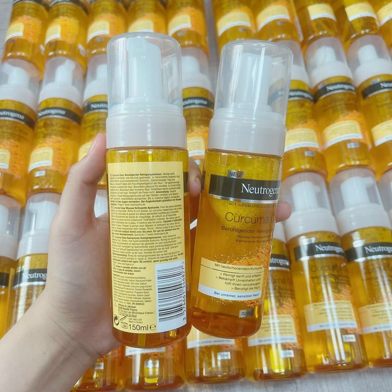 SỮA RỬA MẶT TẠO BỌT TINH CHẤT NGHỆ NEUTROGENA PHÁP 150ml