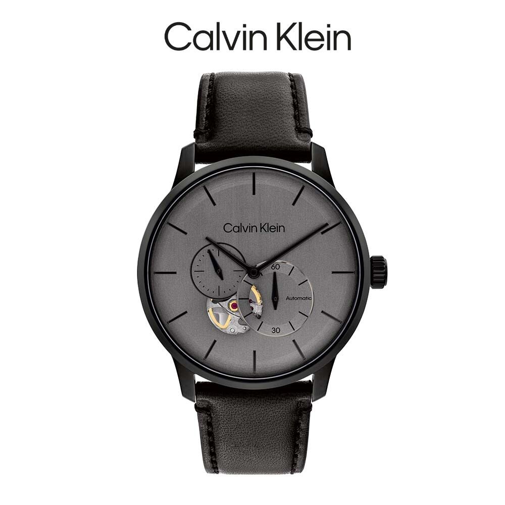 Đồng hồ calvin klein nam dây da ss22 - automatic ck 25200073 - 41.2mm