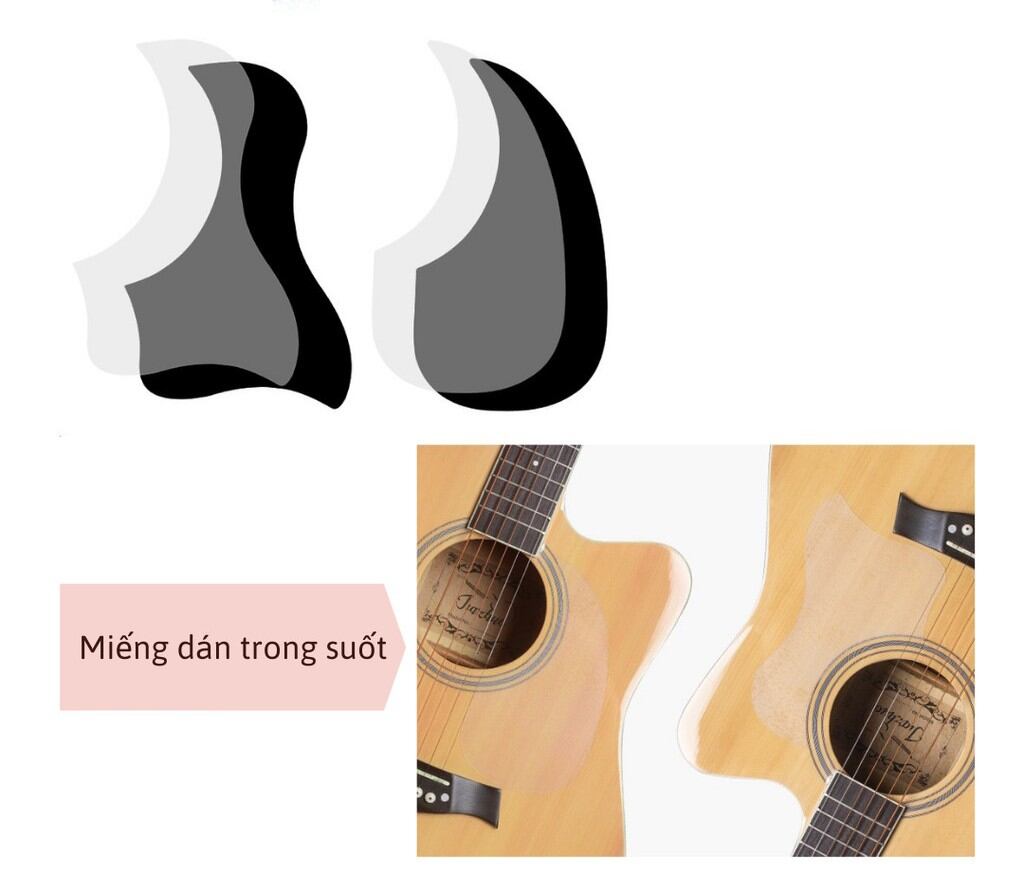 dán chống xước đàn guitar  classic và acoustic