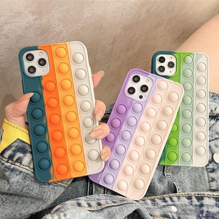 Case Ốp Điện Thoại Iphone Su Dẻo Pop It Color