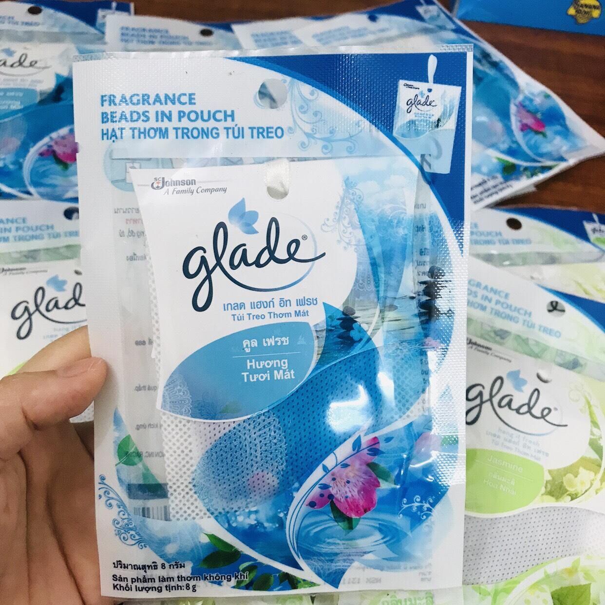 Túi treo thơm mát glade hương tươi mát 8g