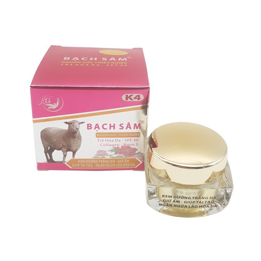 kem Bạch Sâm trắng da giữ ẩm k4