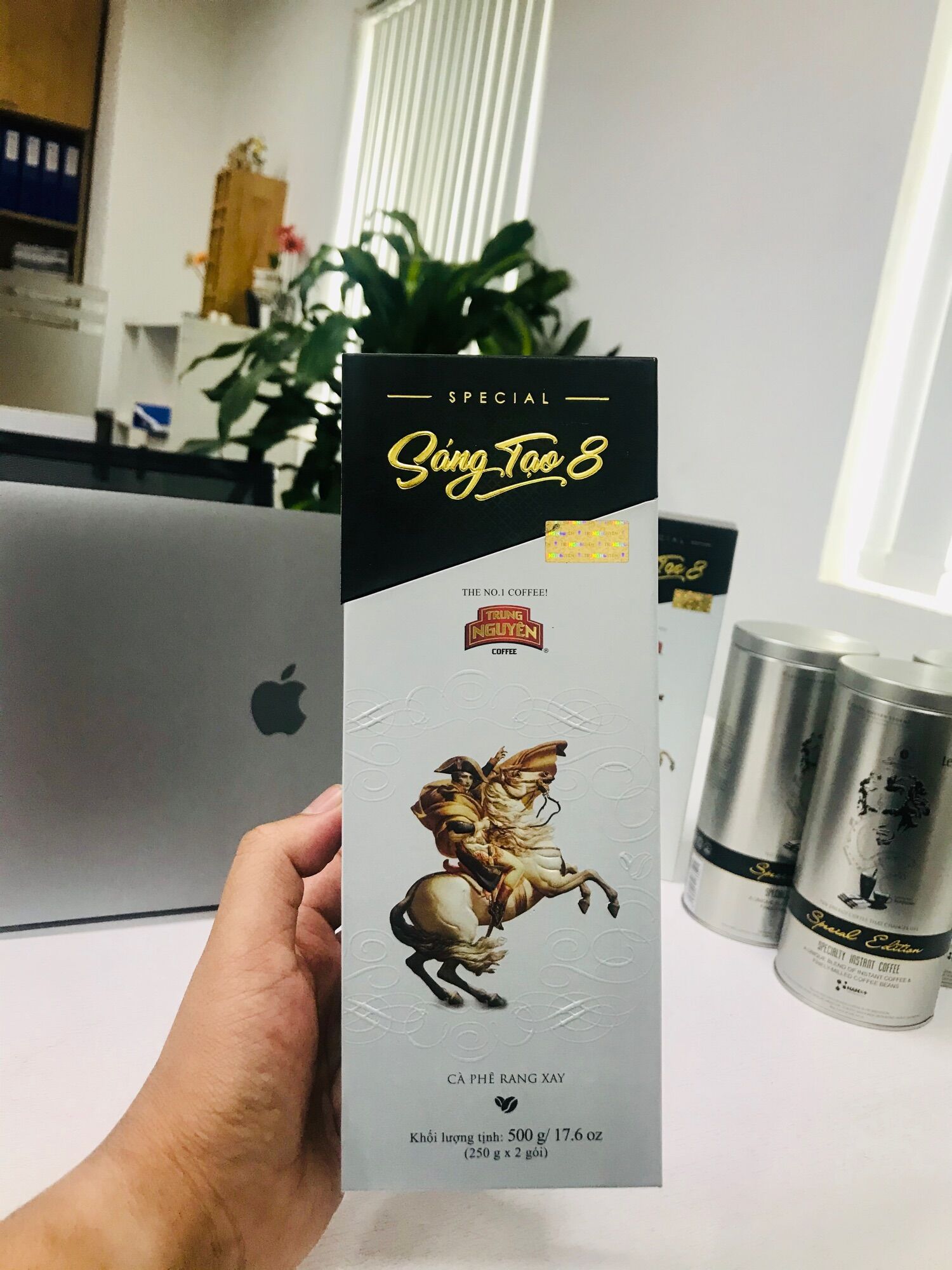 Cà phê SÁNG TẠO 8 Trung Nguyên Legend(Hộp 500gram)