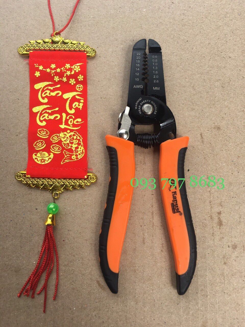 Kìm Tuốt Dây Điện Đa Năng Kapusi