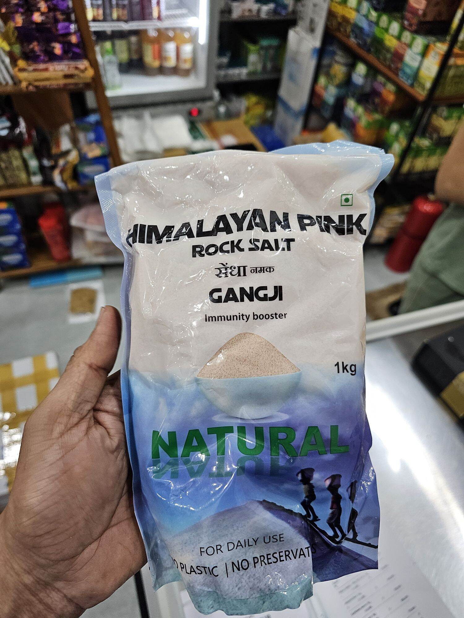 Pink Himalayan Rock Salt 1kg - Muối Hồng Himalaya 1kg