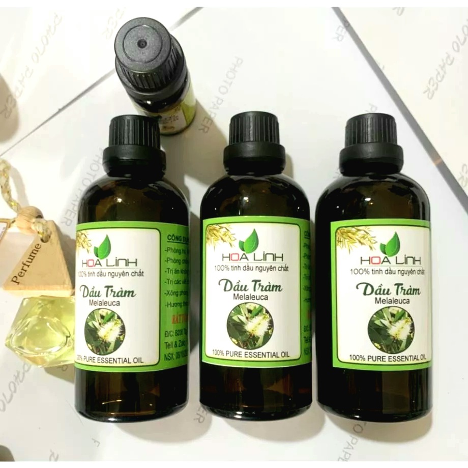 Dầu Tràm Hoa Linh 100%(LOẠI ĐẶC BIỆT) : chai 50ml