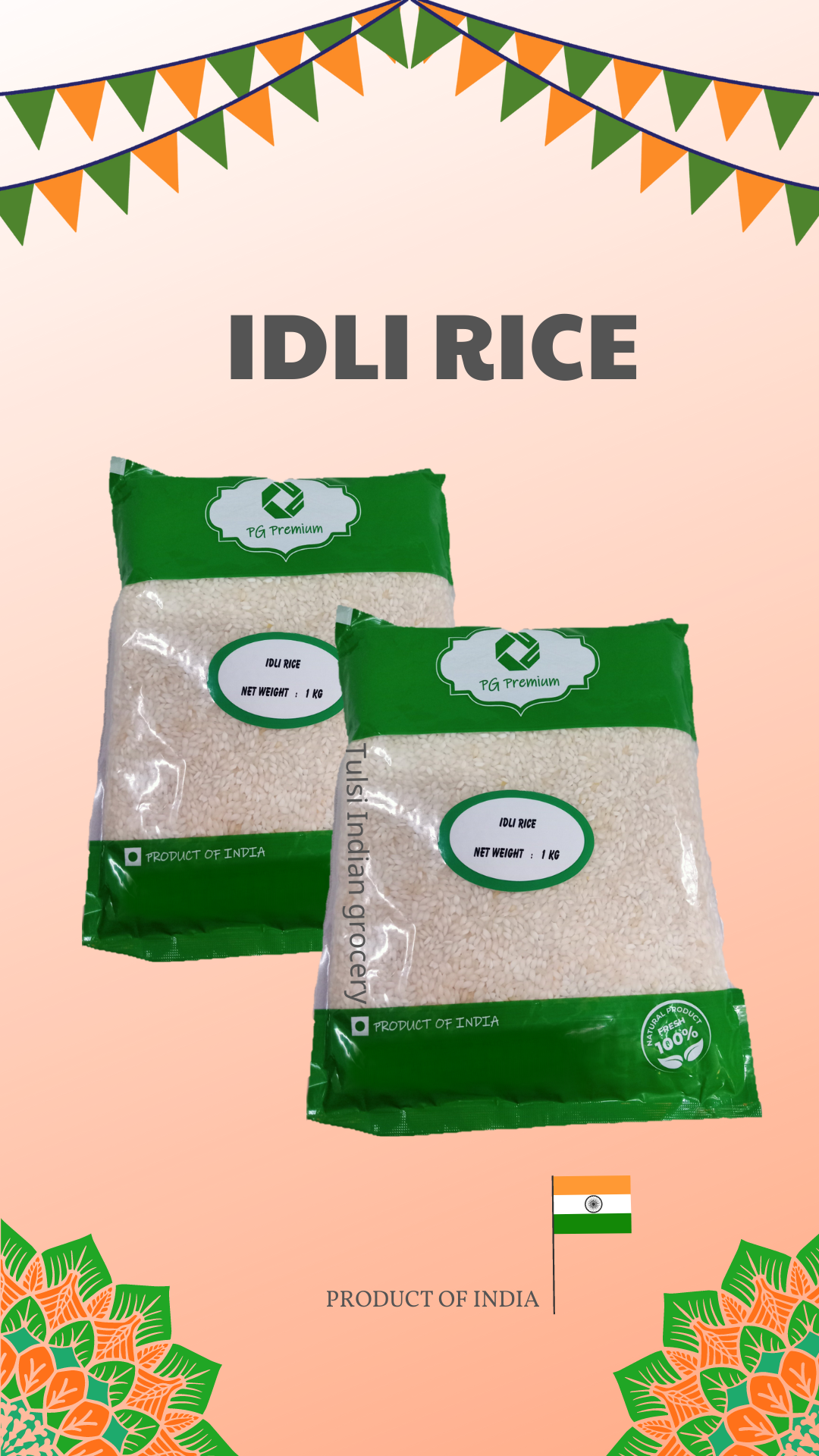 Idly rice - gạo idly 5kg