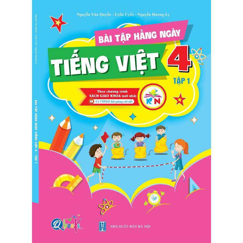 SÁCH - [ Lớp 4 - hk1 ] - Kết nối tri thức - Bài tập hàng ngày tiếng việt 4 kì 1