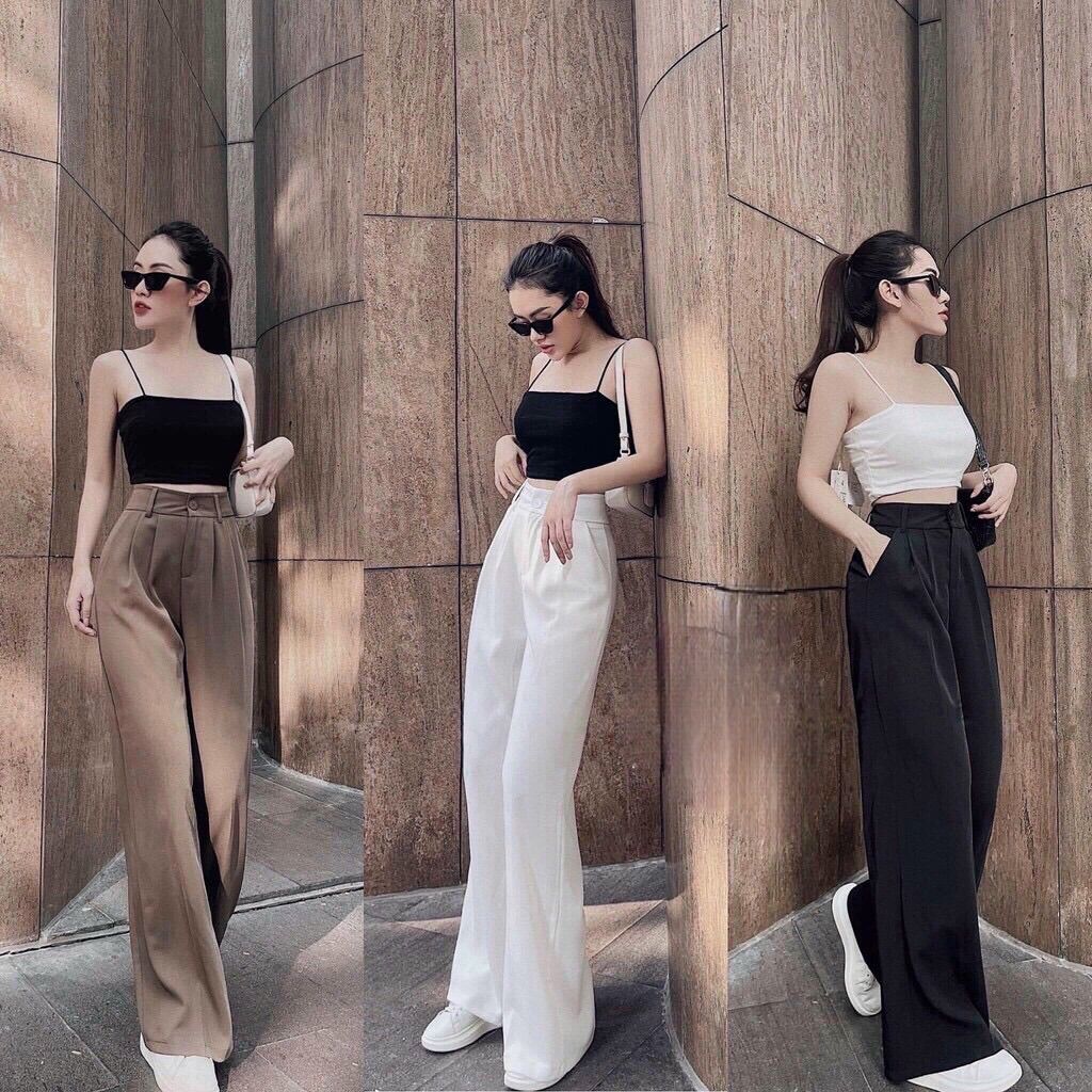 Quần suông nữ dáng dài cao cấp
