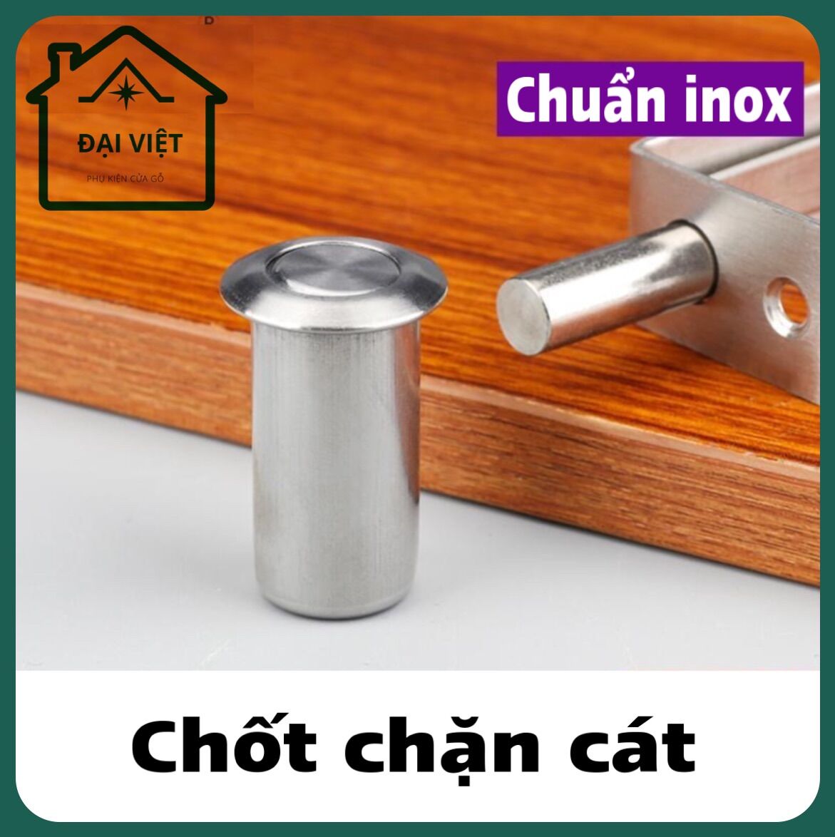 Chốt chặn cát, bịt hố chốt âm, miệng lỗ 1.5cm