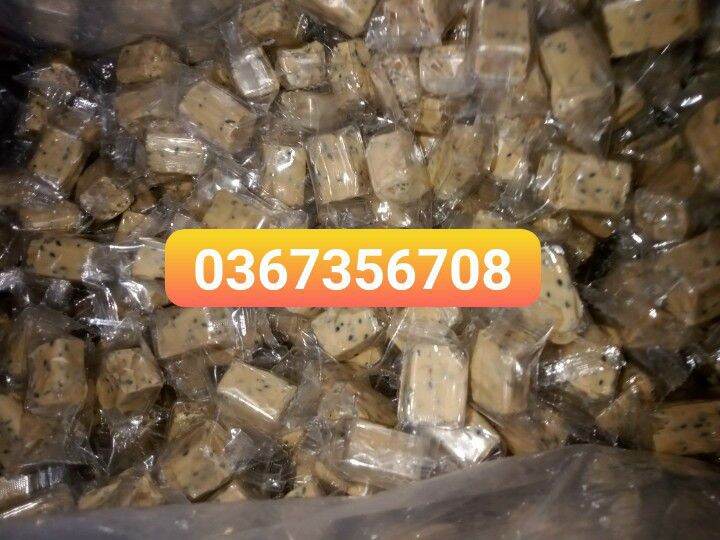 Kẹo dừa mè đen đậu phộng 500g